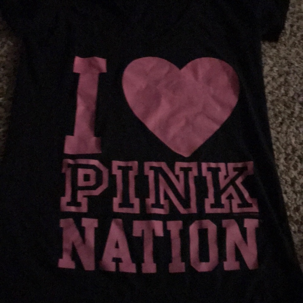 3 for 20 Black and pink PINK tee